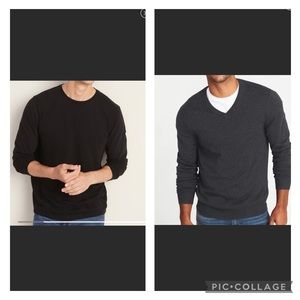 Bundle of Old Navy mens sweaters